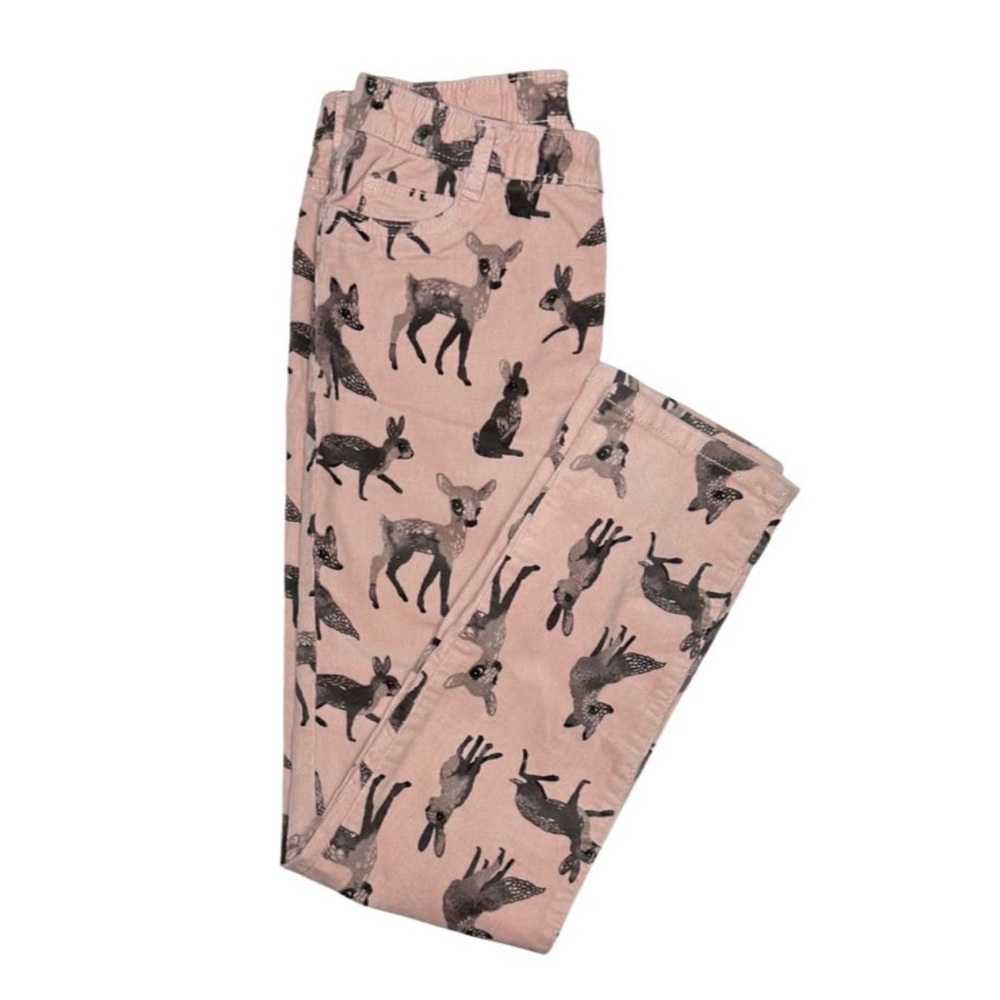 H&M Woodland Animal Stretchy Cord‎ Pants